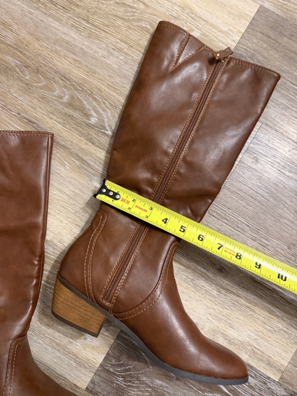 Dr Scholl’s Women's Brilliance Tall riding Boots brown size 9 - Picture 12 of 16